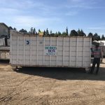 Dumpster Rentals for short driveway 18ft x 8ft x 16ft
